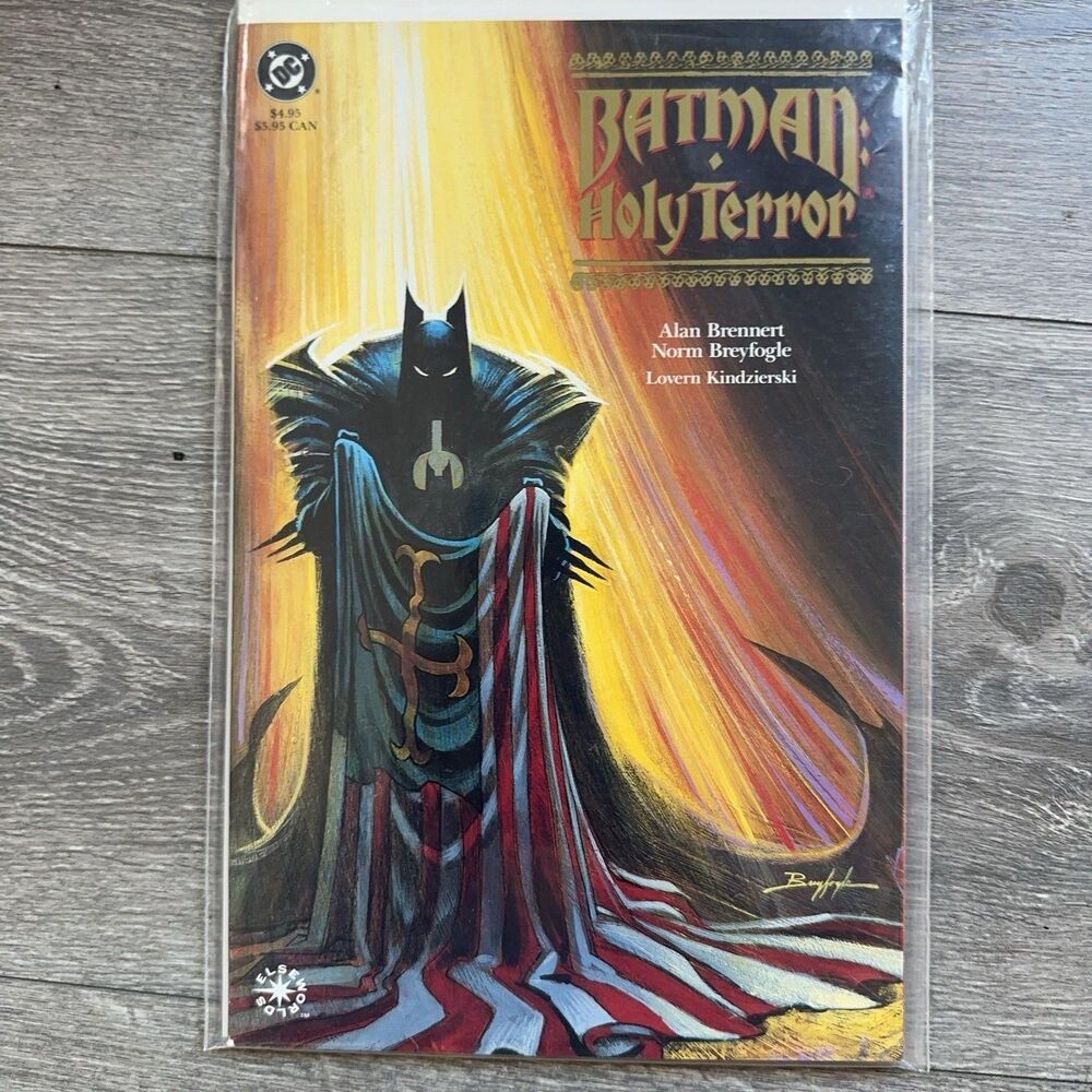 Batman: Holy Terror Alan Brennert Norm Breyfogle Lovern Kindzierski DC Comics PB